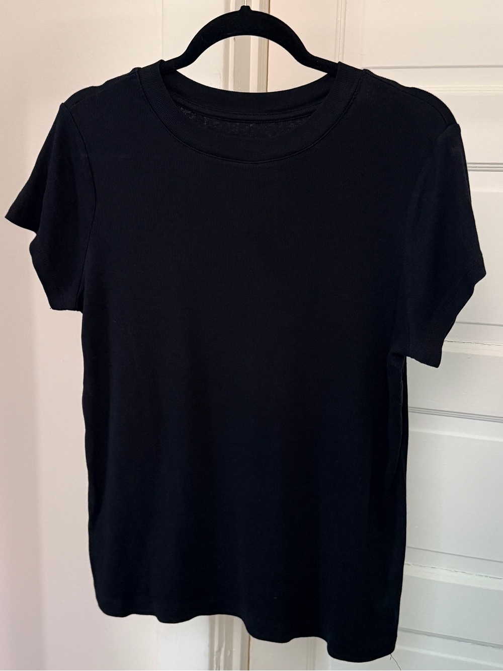 a new day Black Heather Crew Neck Tee